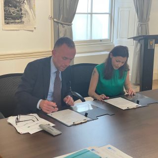 EUNIC London and the Ukrainian Institute London sign a Partnership Agreement